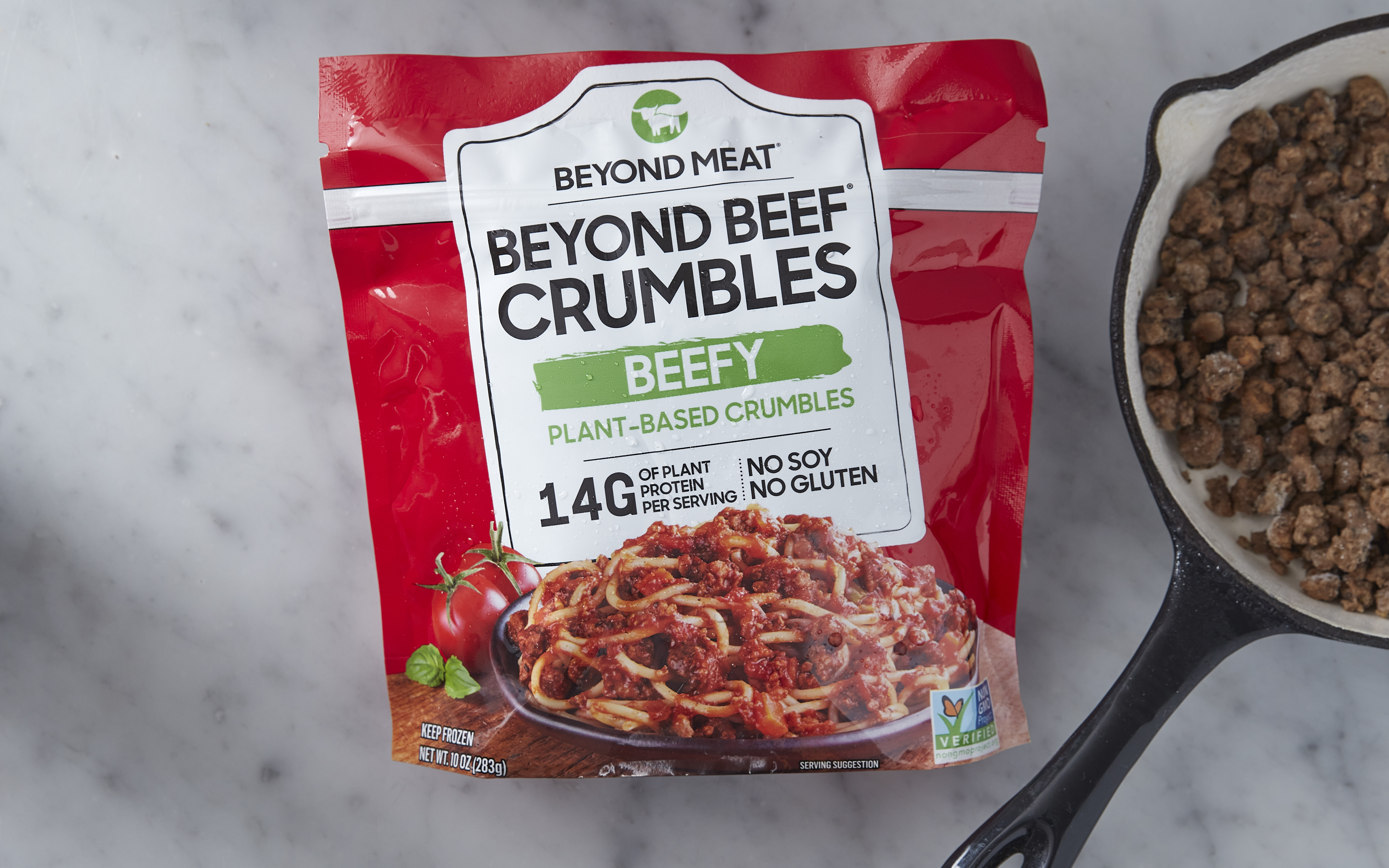 Beyond Beef Crumbles 10 oz Beyond Meat Good Eggs