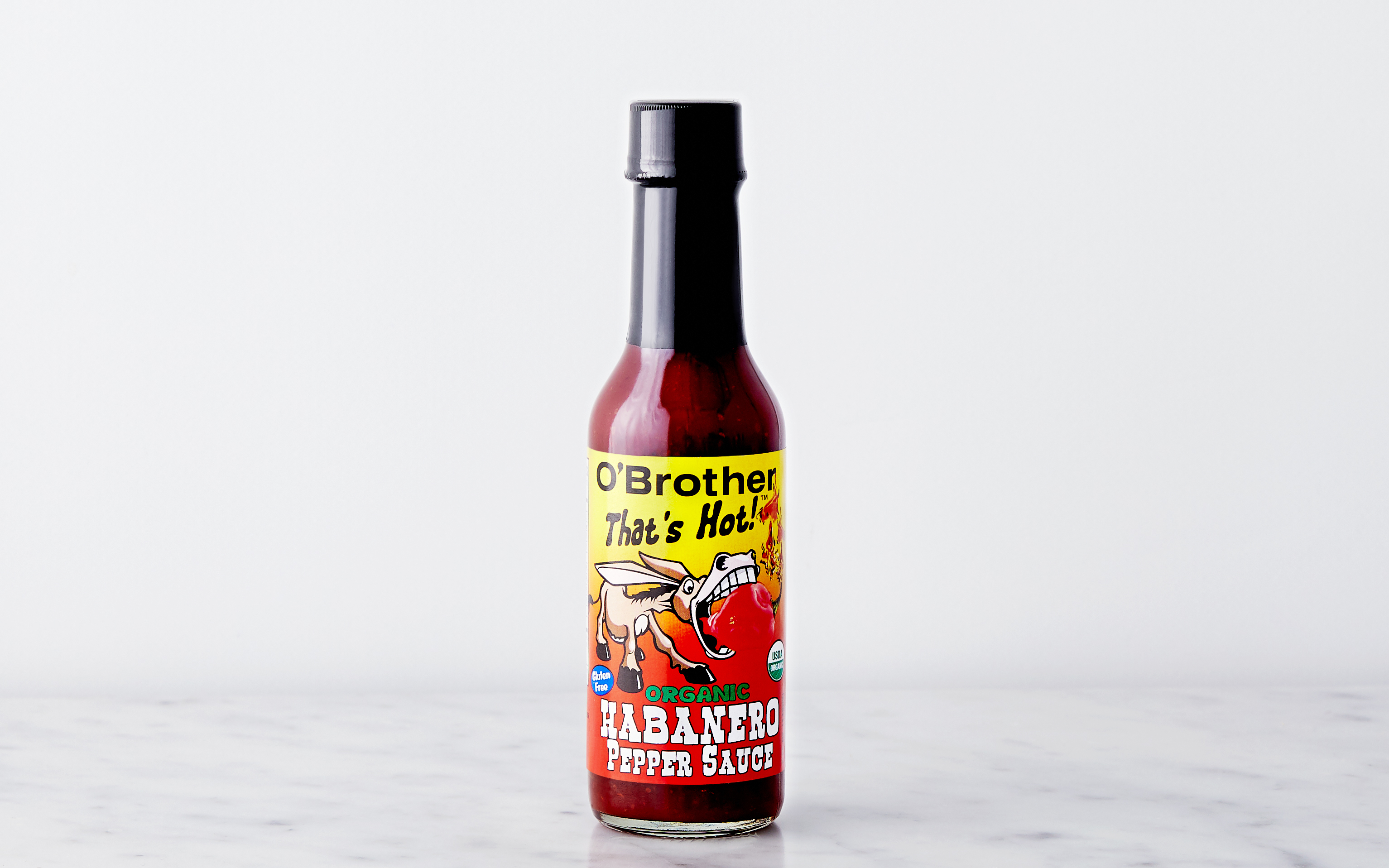 Organic Habanero Hot Sauce 5 oz O'Brothers Organics Good Eggs