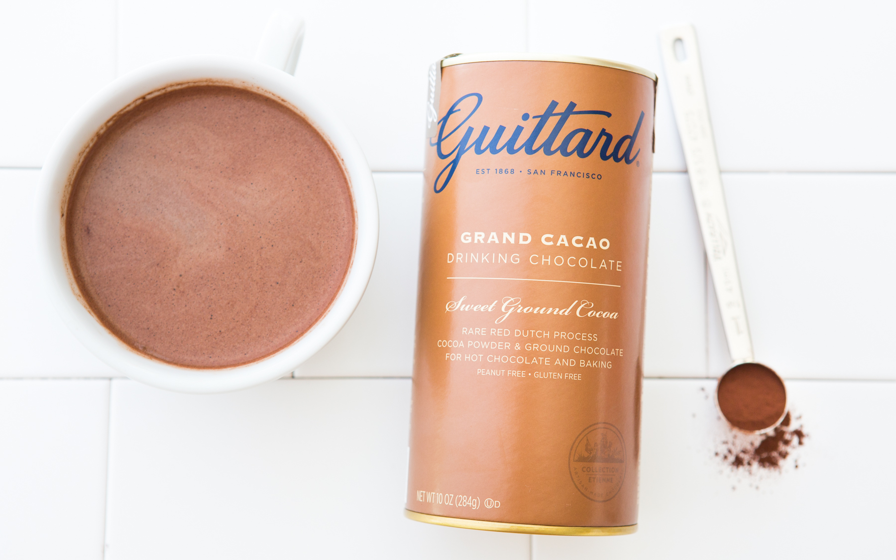 Grand Cacao Drinking Chocolate 10 oz Guittard Chocolate Company