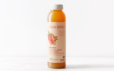 Organic Peach Ginger Probiotic Tea Tonic