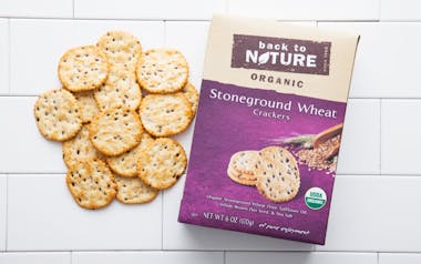 Organic Stoneground Wheat Crackers