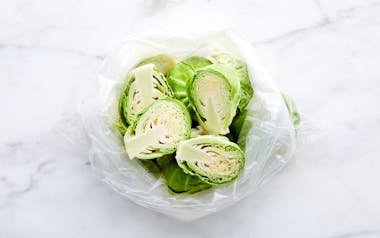 Halved Brussels Sprouts