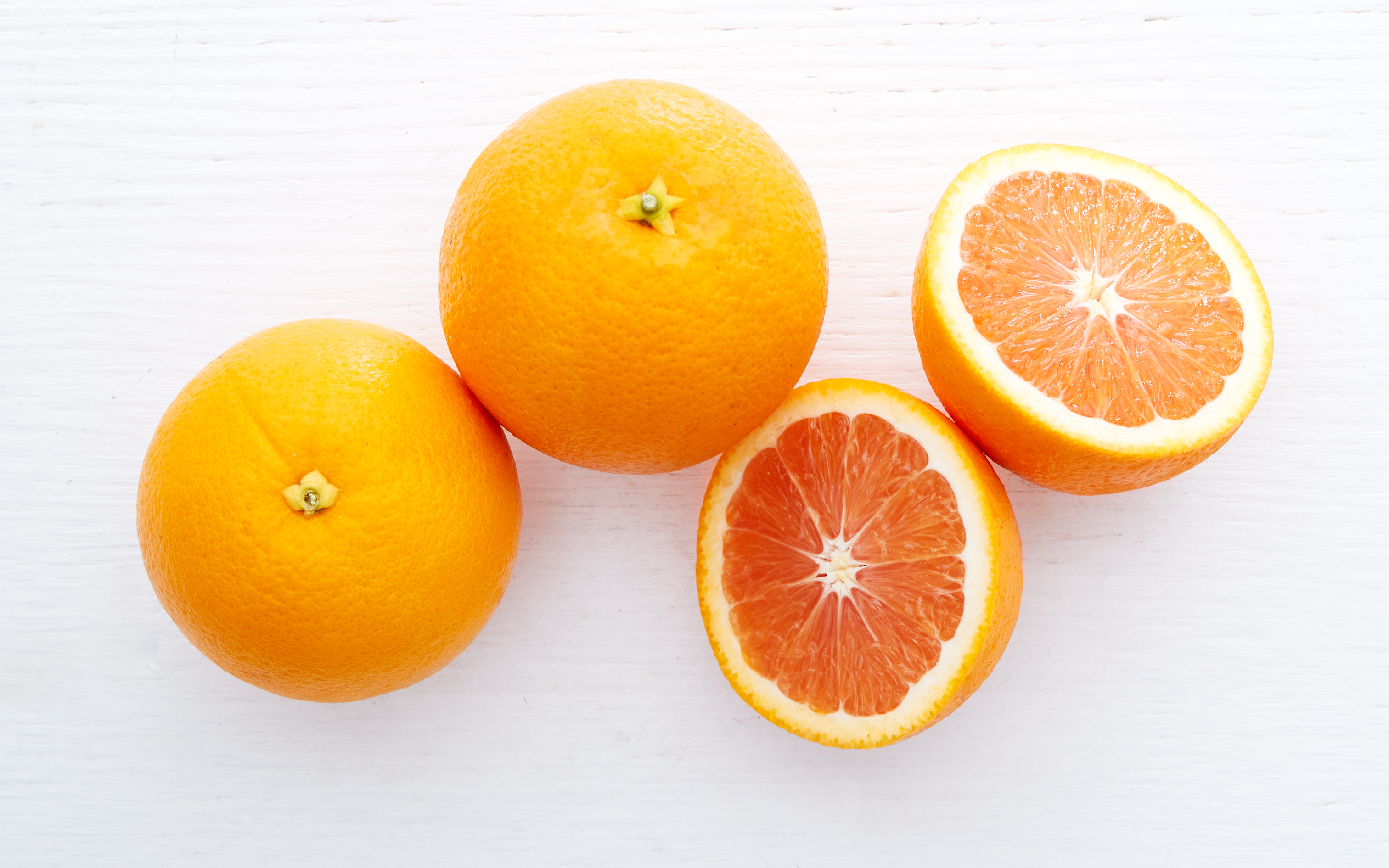 Organic Large Cara Cara Orange Trio 3 count Fruit World Company