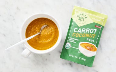 Organic Carrot Coconut Soup