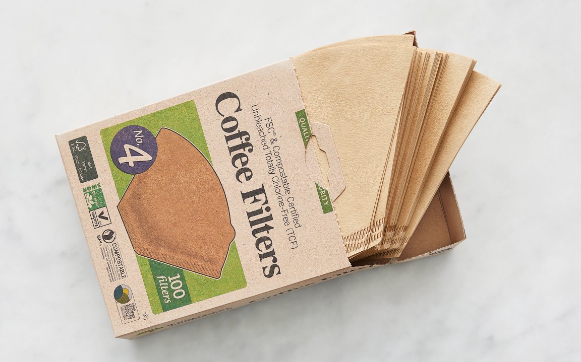 No. 4 Coffee Filters 100 count If You Care Good Eggs