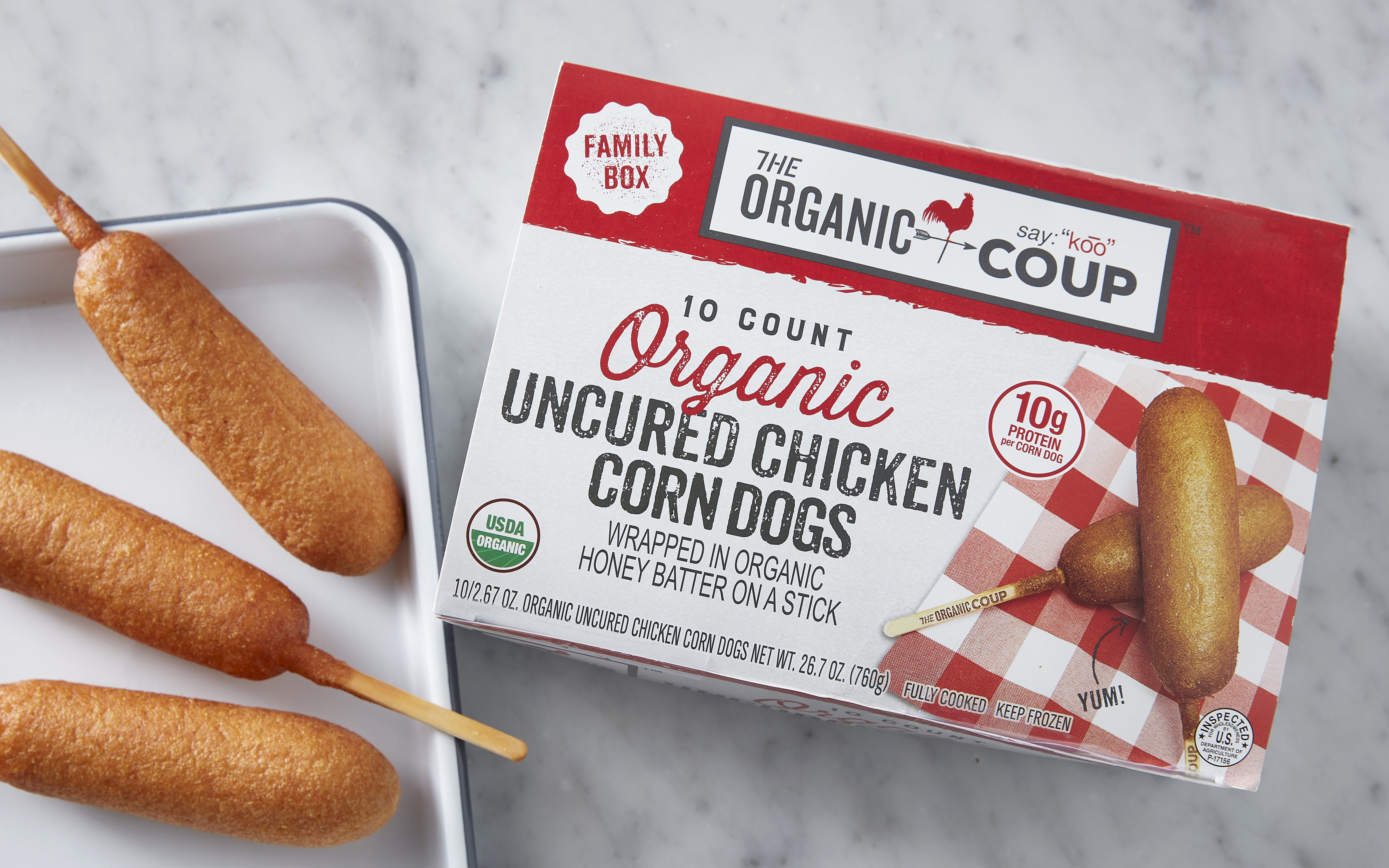 Organic corn shop dogs