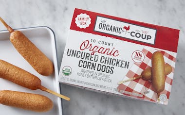 Organic Chicken Corn Dogs