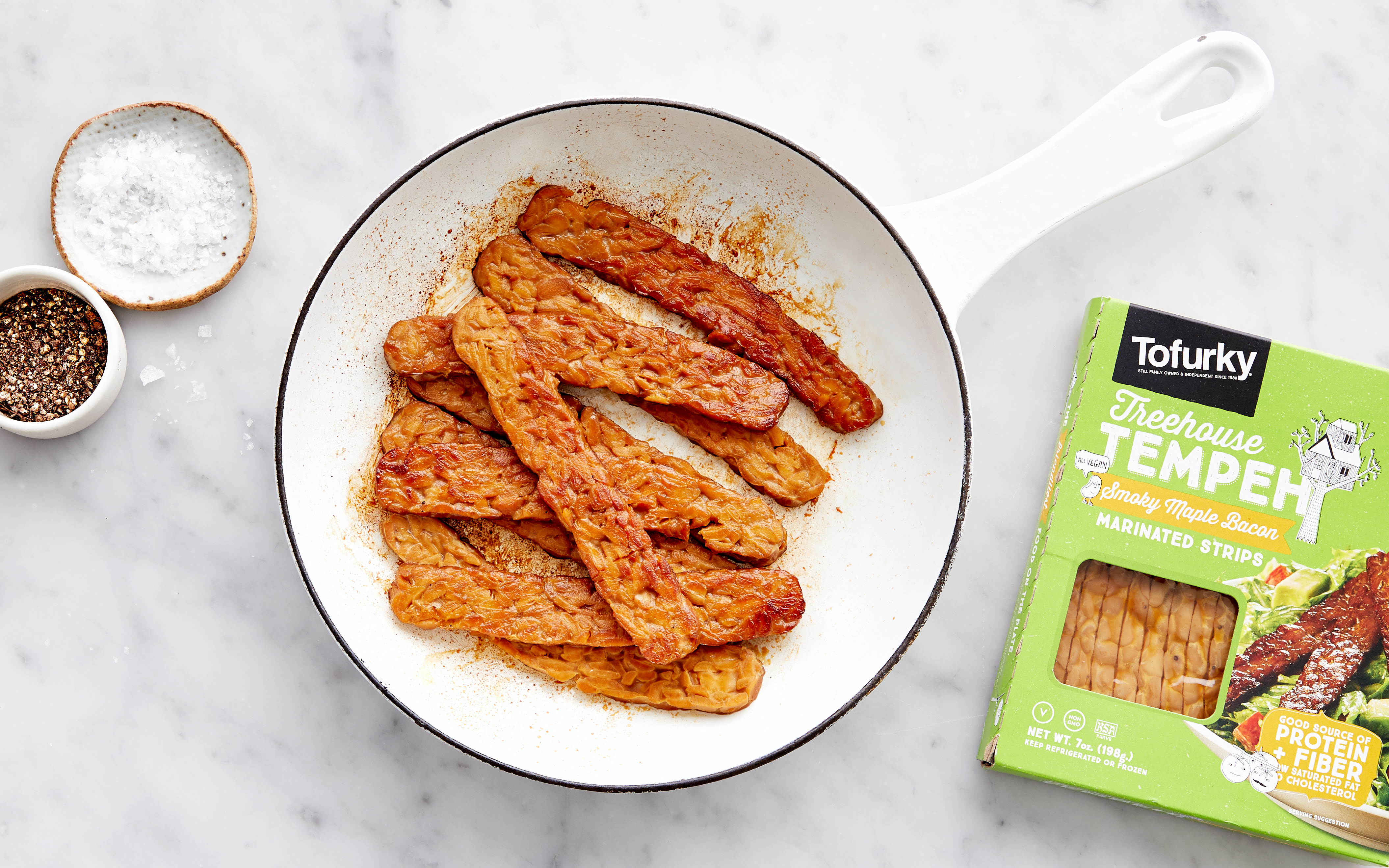 Maple Bacon Tempeh Strips 7 oz Tofurky Good Eggs