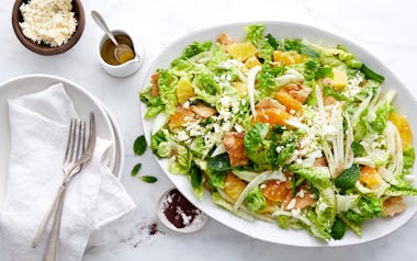 Winter Fattoush Salad with Fennel & Citrus