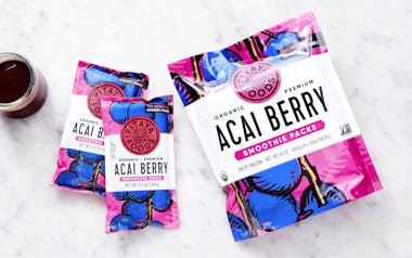 Organic Acai Berry Smoothie Packs