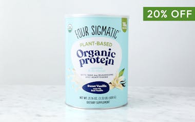 Sweet Vanilla Plant-Based Organic Protein Powder