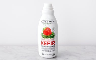 Organic Grass-Fed Strawberry Kefir