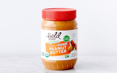 Organic Crunchy Unsalted Peanut Butter