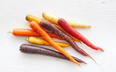 Organic Loose Rainbow Carrots