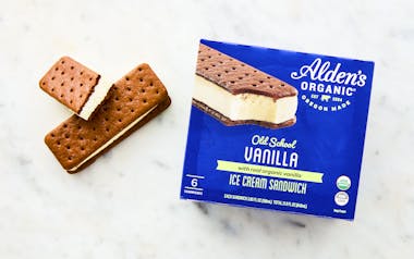 Organic Old School Vanilla Ice Cream Sandwiches