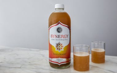 Organic Gingerade Synergy Raw Kombucha