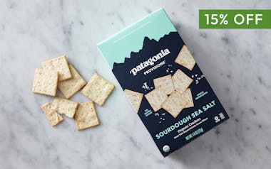 Organic Sourdough Sea Salt Crackers