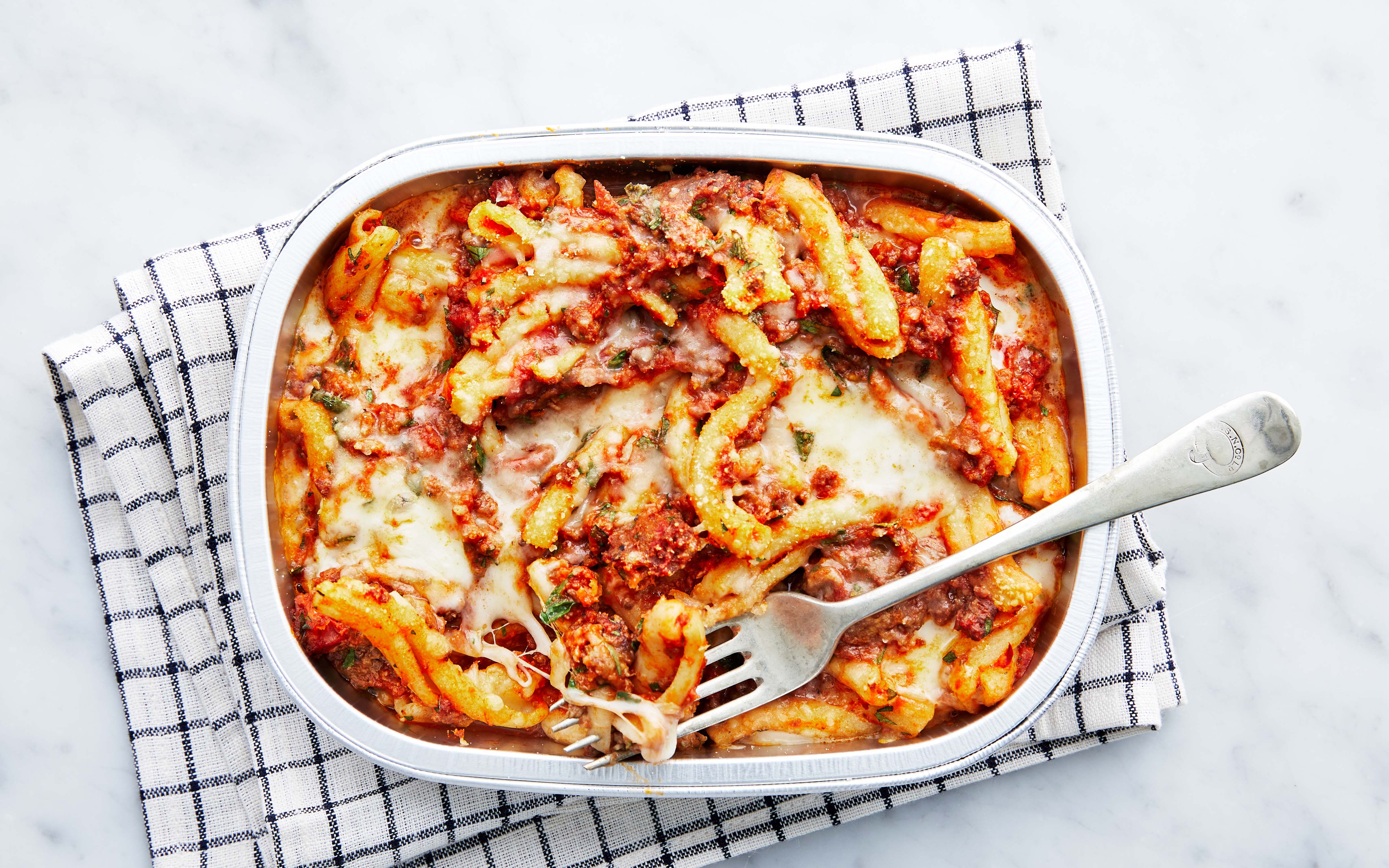 Baked Pasta with Pork Beef Ragu 20 oz Good Eggs Kitchen
