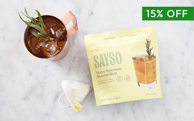 Honey Rosemary Moscow Mule Cocktail Sachets