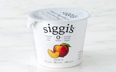 Nonfat Peach Icelandic Yogurt