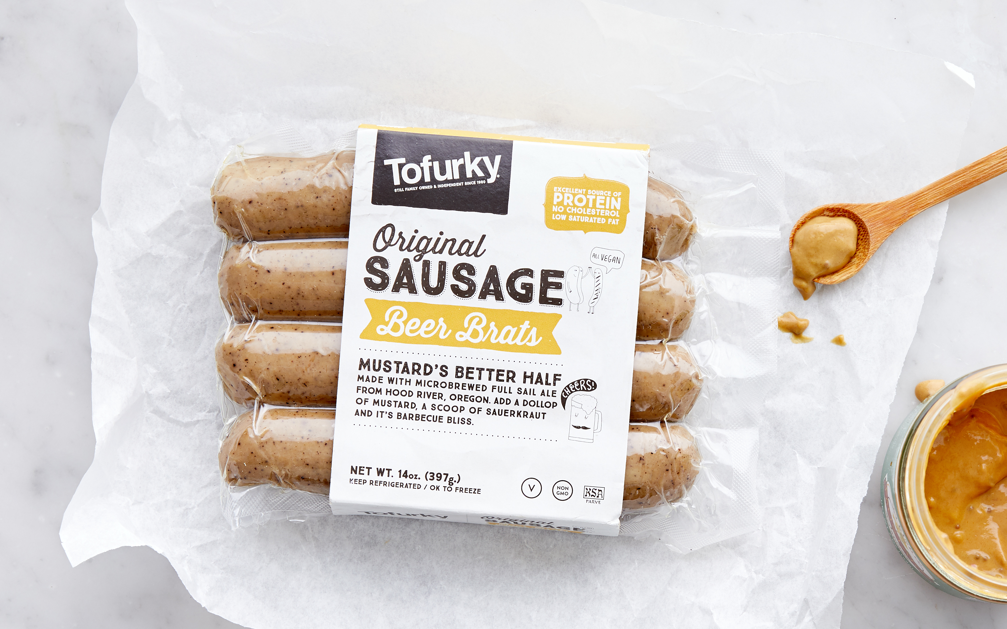Vegan Beer Brats 14 oz Tofurky Good Eggs