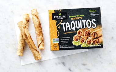 Plant-Based Beefy Taquitos