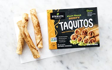 Plant-Based Beefy Taquitos