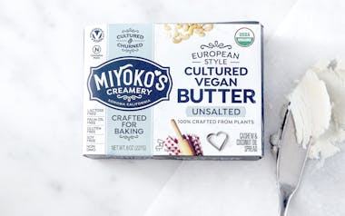 European Style Cultured Unsalted Vegan Butter