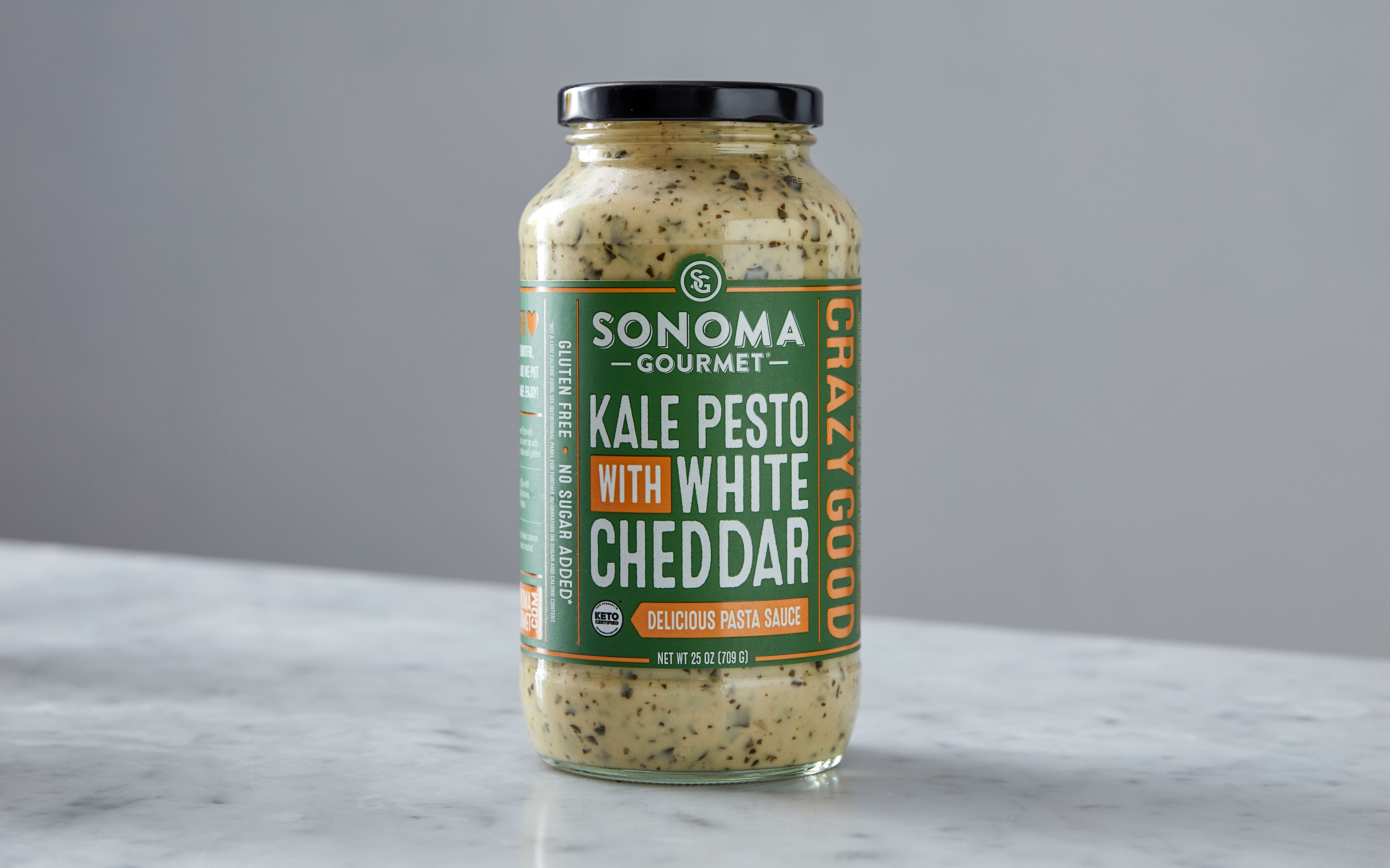 Kale Pesto with White Cheddar 25 oz Sonoma Gourmet Good Eggs