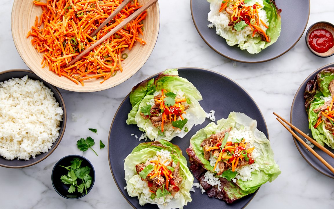 Instant Pot Korean BBQ Pork with Lettuce Cups Kit 4 servings