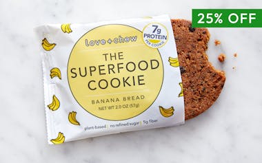 Banana Bread Superfood Cookie
