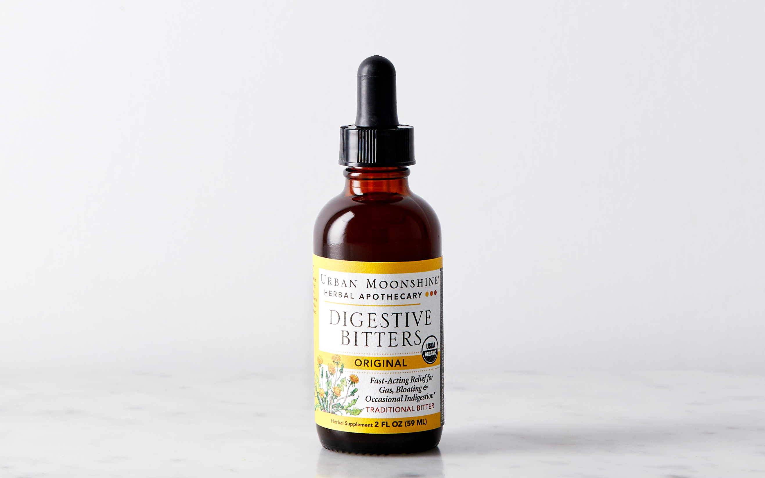 Organic Original Digestive Bitters Dropper 2 oz Urban Moonshine Good Eggs