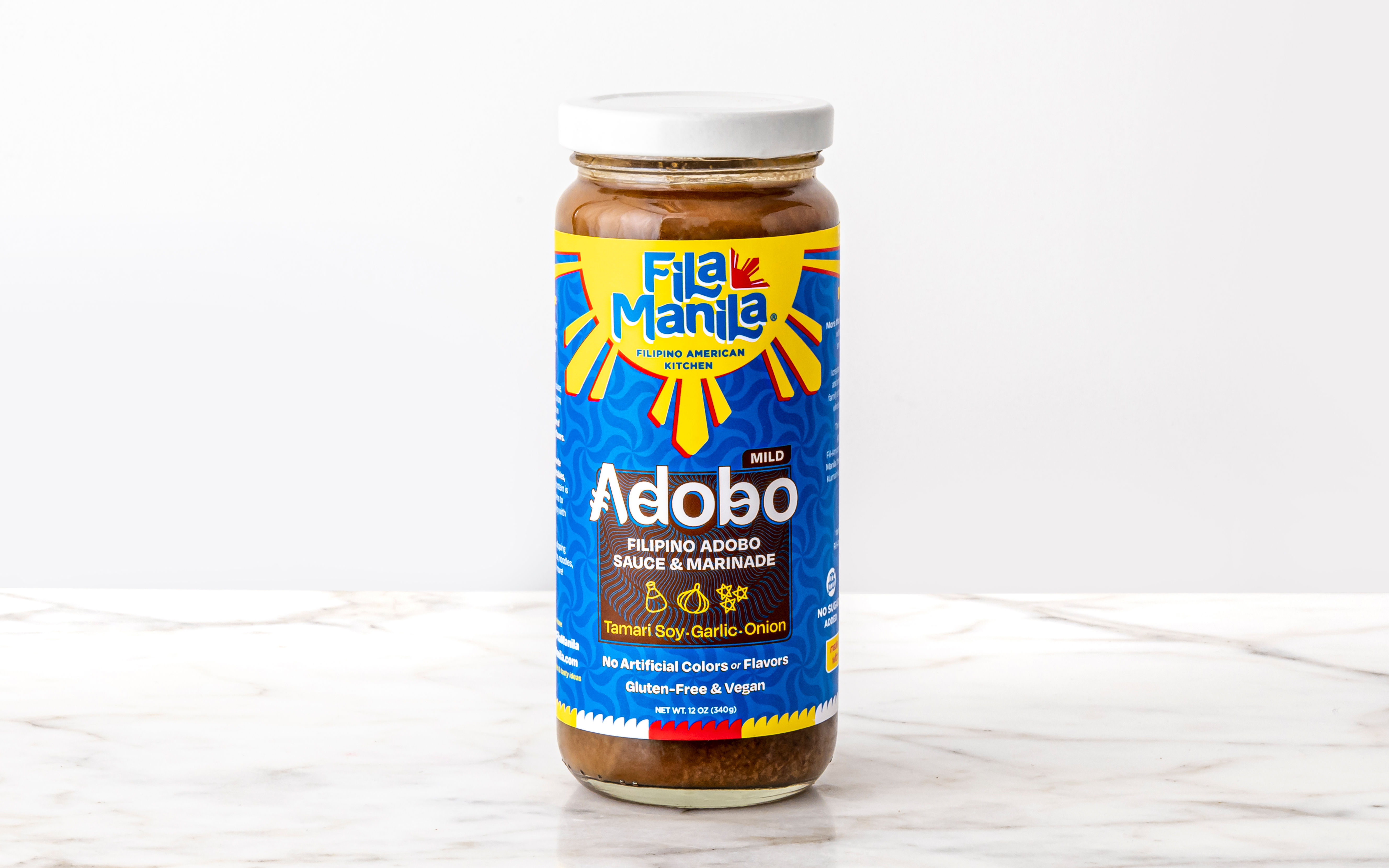Filipino Adobo Sauce & Marinade 12 oz Fila Manila Good Eggs