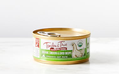 Organic Chicken & Liver Recipe Canned Cat Food