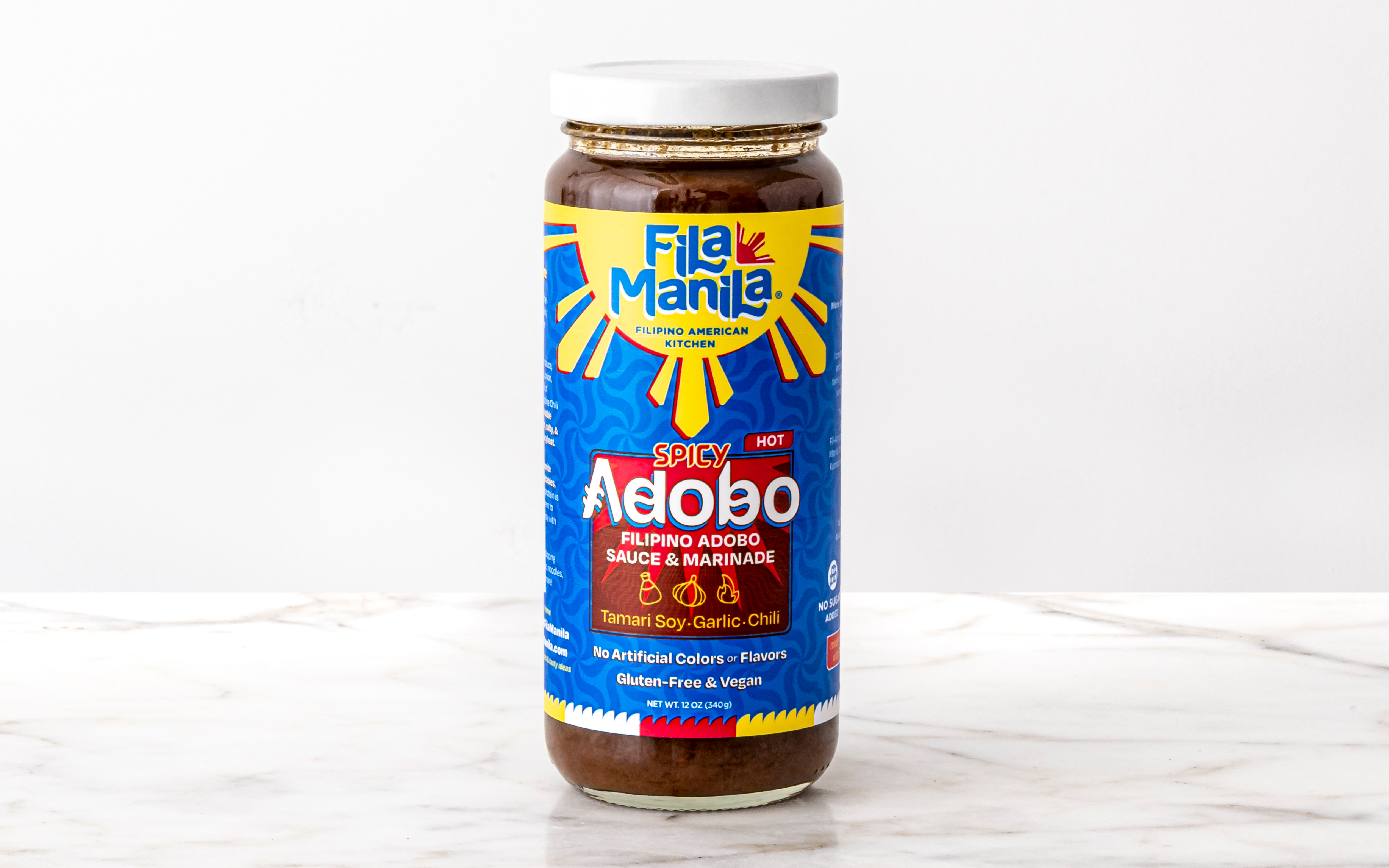 Filipino Spicy Adobo Sauce & Marinade 12 oz Fila Manila Good Eggs