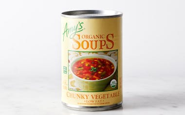 Organic Low Fat Chunky Vegetable Soup