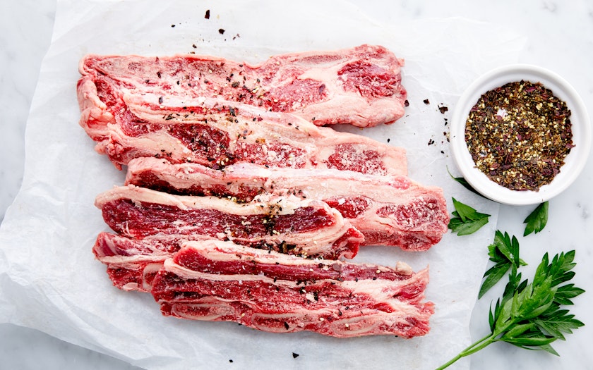 Grass-Fed Korean Cut Beef Short Ribs (Frozen) | 1 lb | Stemple Creek ...