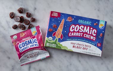 Cosmic Carrot Chews Sour Cherry Berry Blast Off