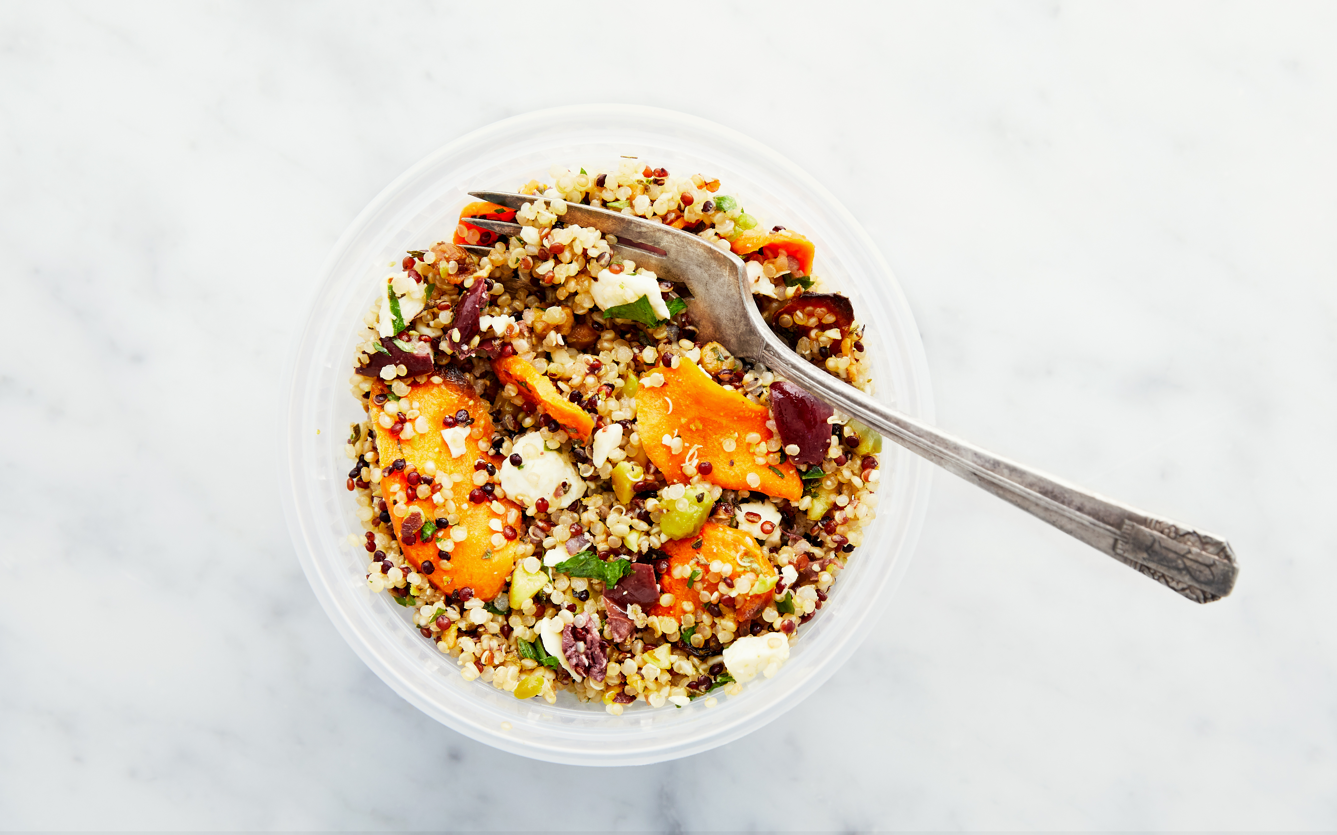 Quinoa Salad with Feta & Kalamata Olives 12 oz Good Eggs Kitchen