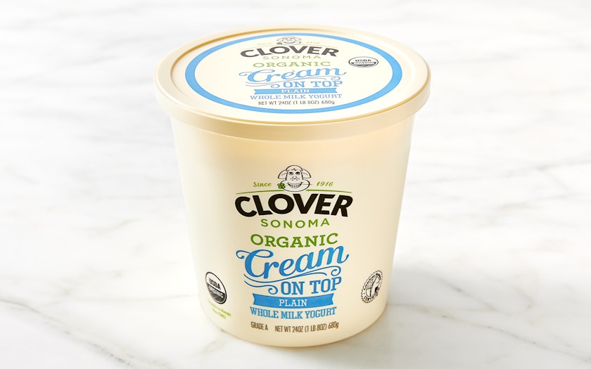 Organic Cream On Top Plain | 24 oz Sonoma | Good Eggs