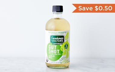 Organic Garlic Dill Pickle Probiotic Gut Shot