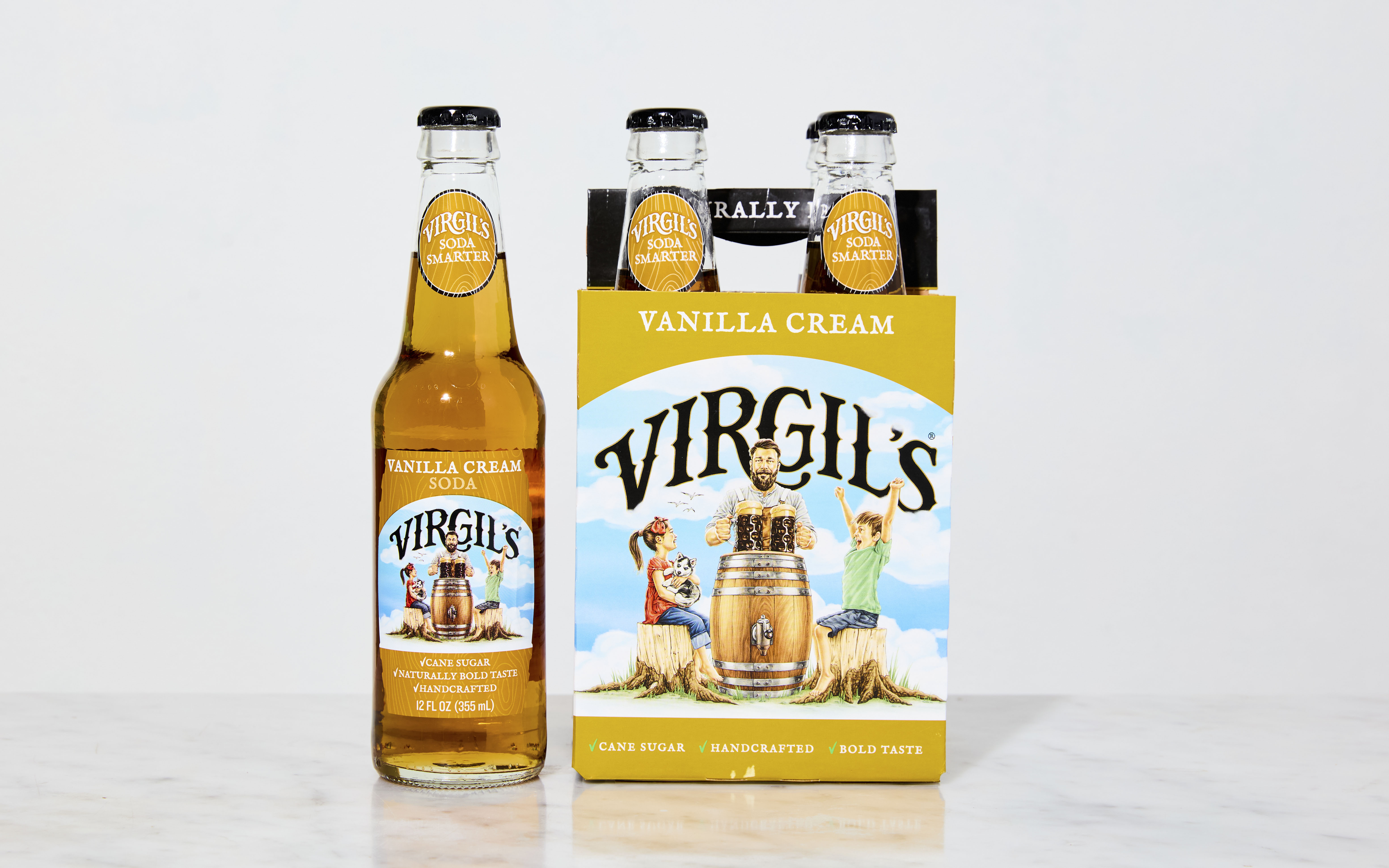 Vanilla Cream Soda | 4 count | Virgil's | Good Eggs