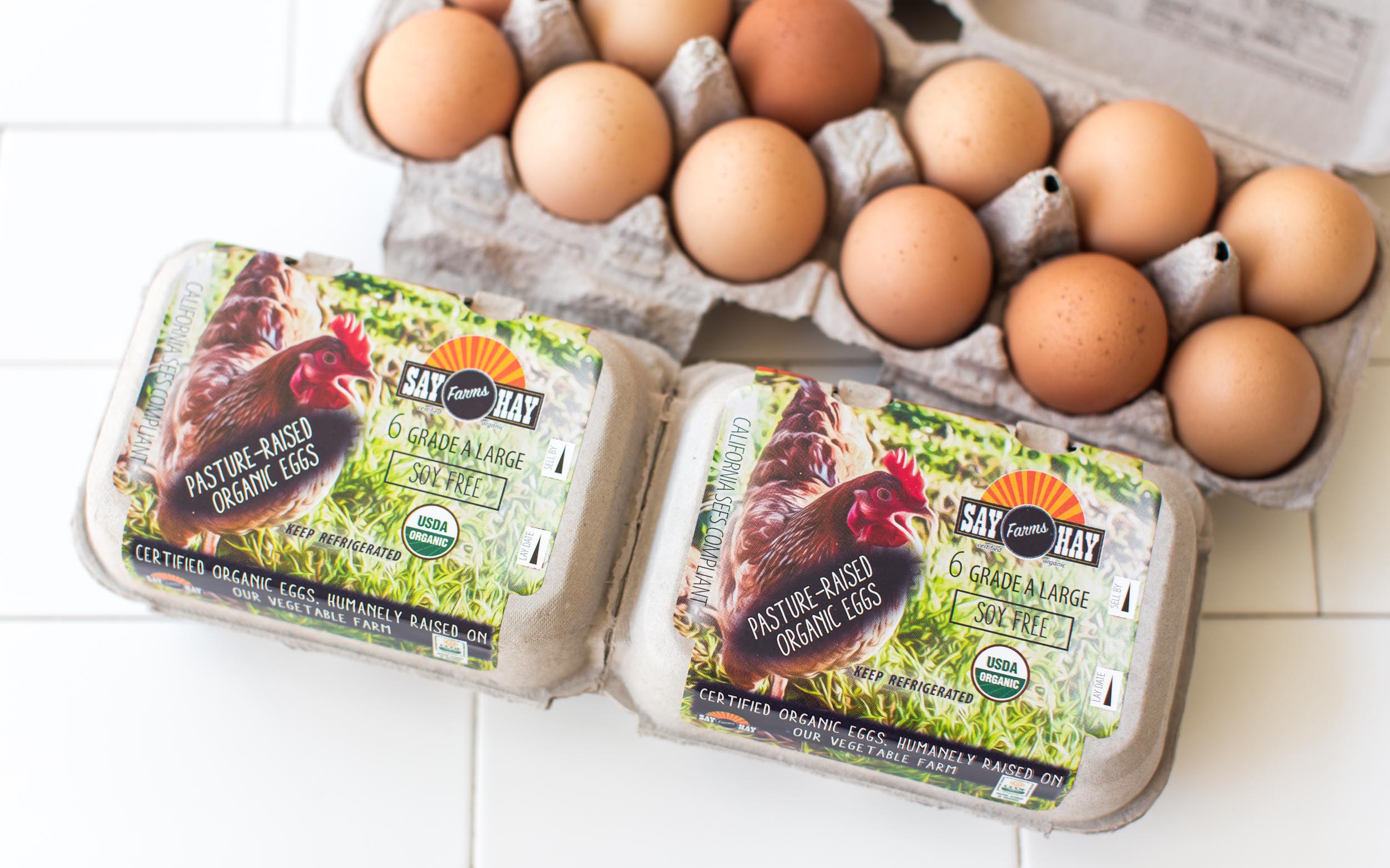 Organic Pasture Raised Eggs Large Say Hay Farms Sf Bay Good Eggs
