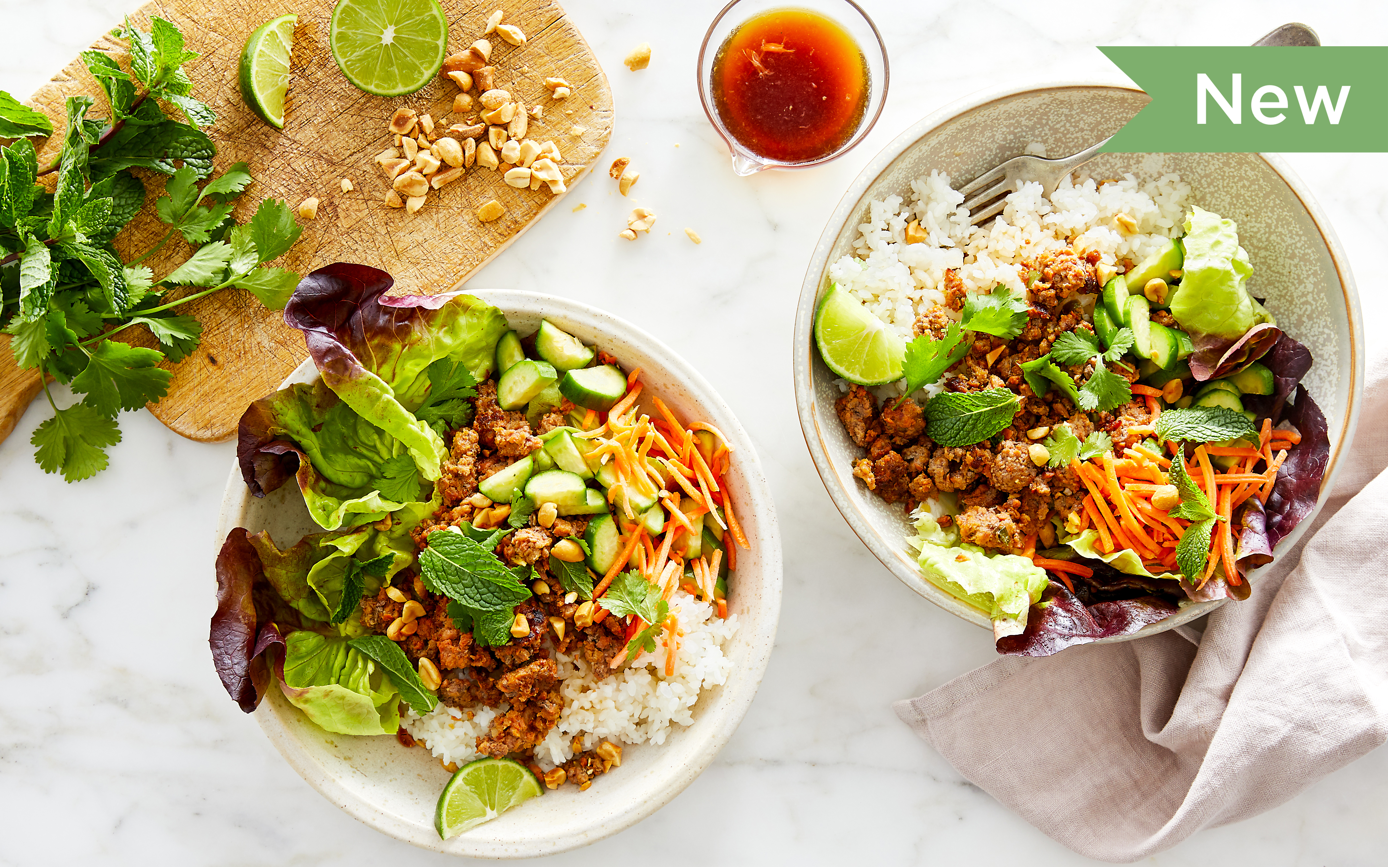 Lao CurryStyle Beef Laab Bowls Good Eggs Meal Kits Good Eggs