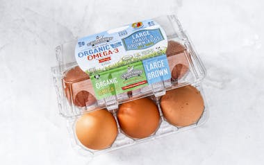 Organic Omega-3 Brown Eggs (Large)