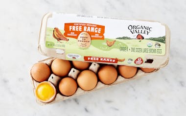 Organic Large Brown Eggs 
