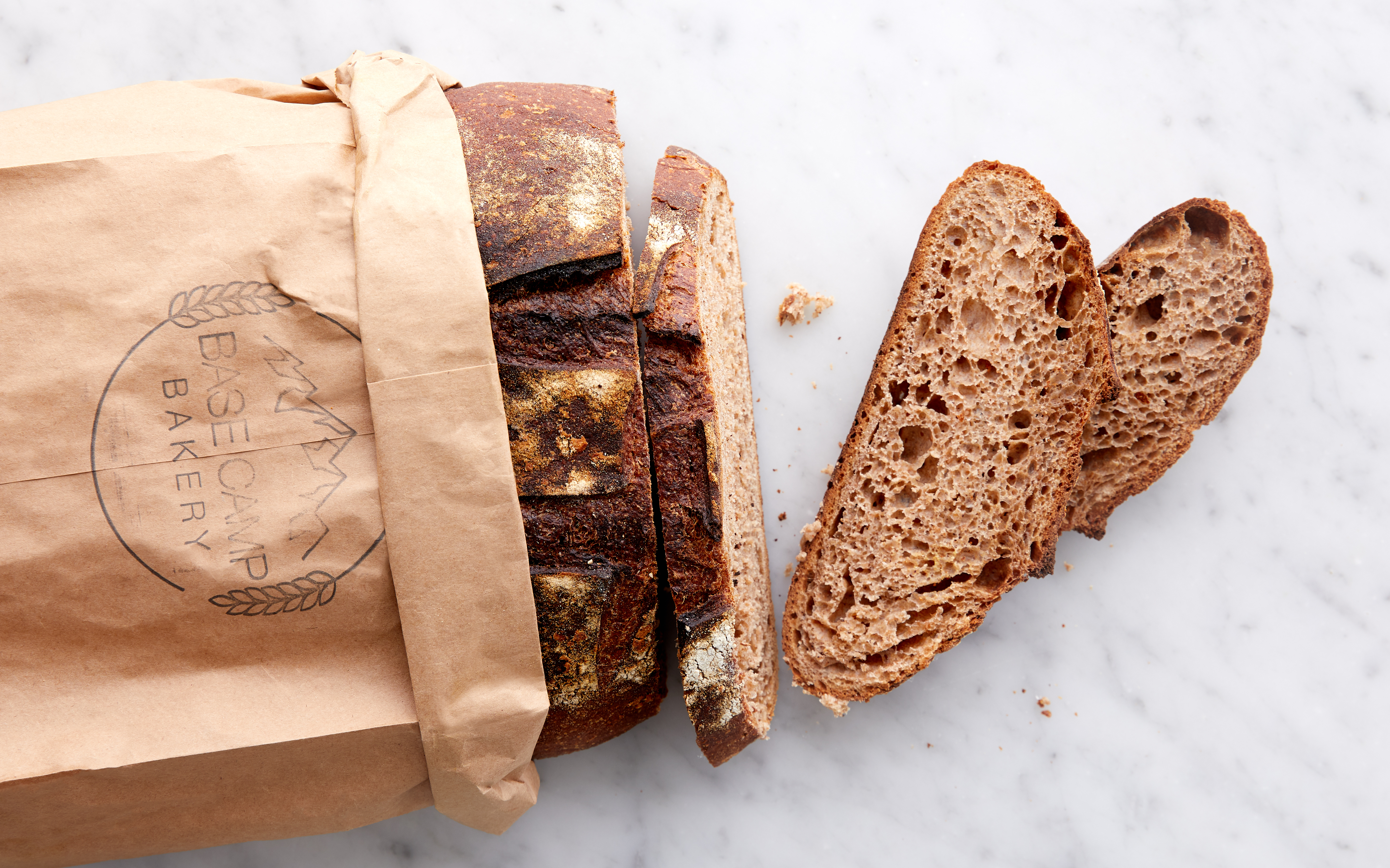 Whole Wheat Sourdough Bread | 27.7 oz | Base Camp Bakery