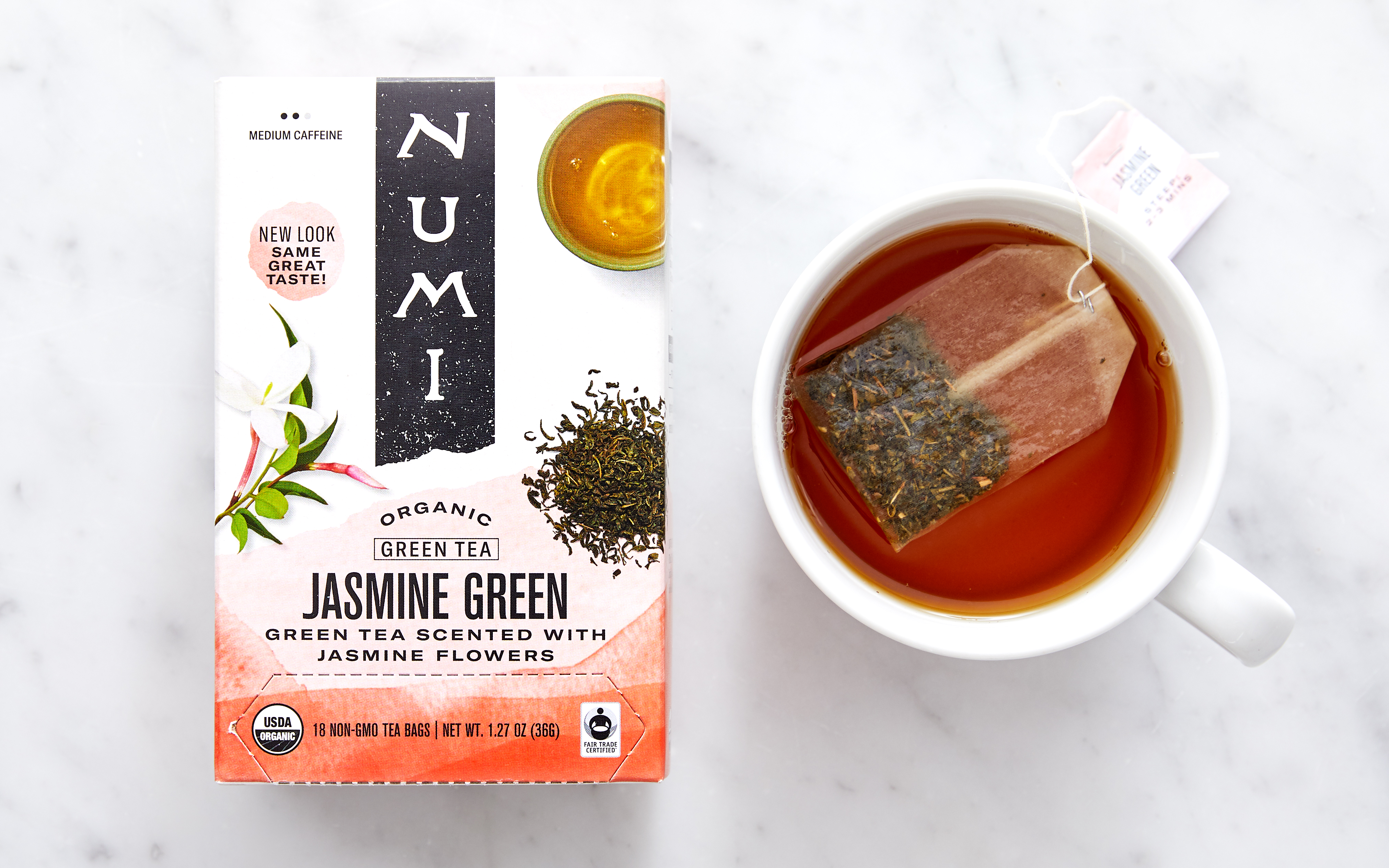 Organic Jasmine Green Teabag – Kilogram Tea