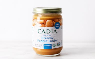 Organic Unsalted Creamy Peanut Butter