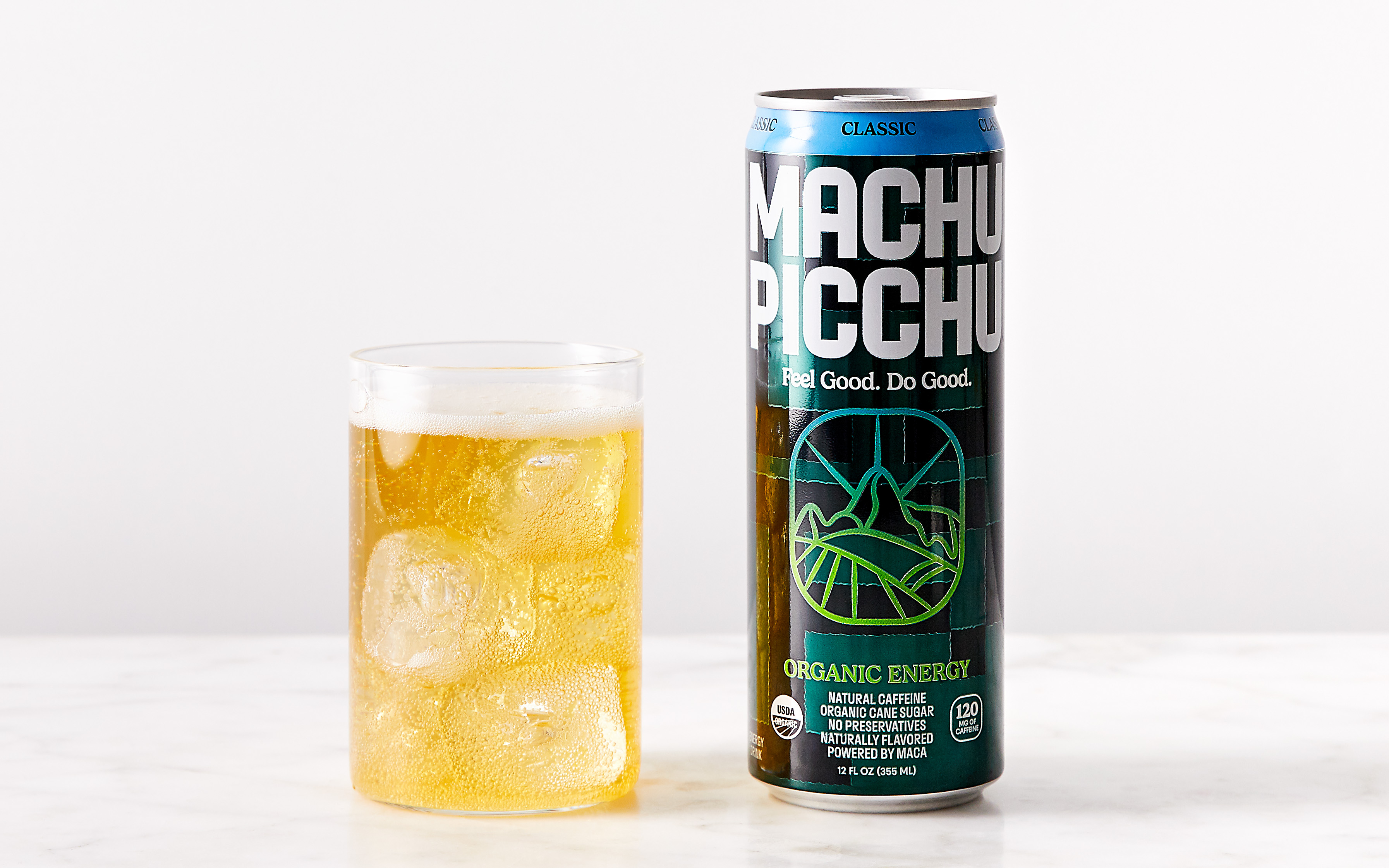 Classic Organic Energy Drink | 12 Fl Oz | Machu Picchu Energy | Good Eggs